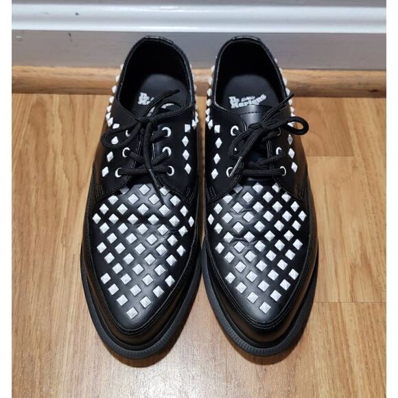 Dr. Martens Willis Studded Creeper In Black 6 - Picture 6 of 11